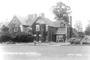 Nether Whitacre.  Halloughton Hall