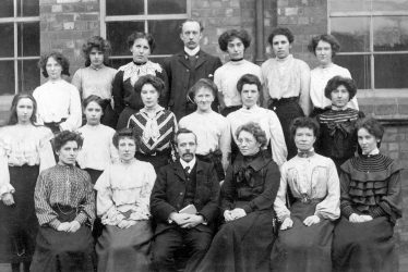 Nuneaton.  Abbey Street School staff