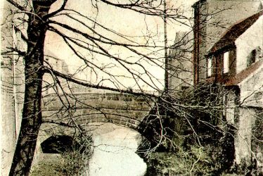 Nuneaton.  Mill Walk, town bridge
