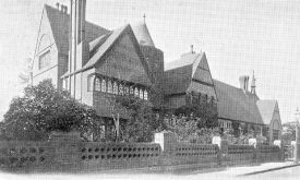 King Edward VI Grammar School, Nuneaton.  1900s |  IMAGE LOCATION: (Warwickshire County Record Office)