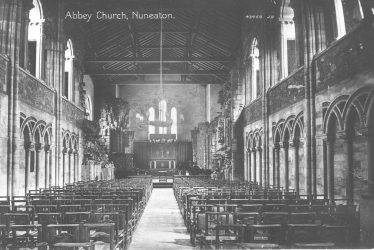 Nuneaton.  Abbey Church interior