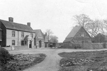 Hartshill.  Michael Drayton's house