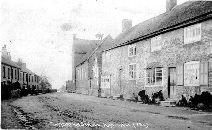 The Foundation School, Hartshill.  1906 |  IMAGE LOCATION: (Warwickshire County Record Office)