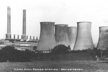 Lea Marston.  Hams Hall Power Station