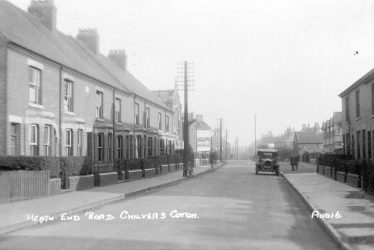 Chilvers Coton.  Heath End Road