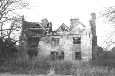 Polesworth.  Ruin of Hall End Hall