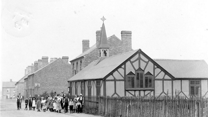 Birchmoor Mission Room, Polesworth.  1907 |  IMAGE LOCATION: (Warwickshire County Record Office)