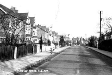 Water Orton.  Village street