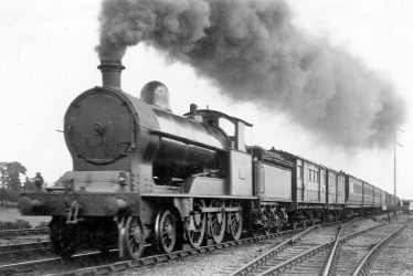 Shilton.  L.N.W.R. 4-6-0 down express