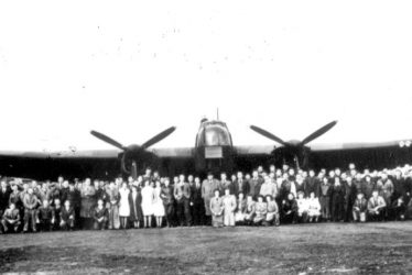 Bishops Tachbrook.  Aircraft Assembly Field