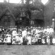 Bishops Tachbrook.  Maypole celebrations