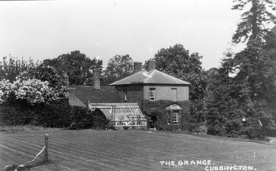 House and conservatory known as The Grange, Cubbington.  1910s |  IMAGE LOCATION: (Warwickshire County Record Office)