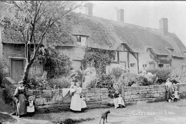 Cubbington.  Lutterworth End (now Church Lane)