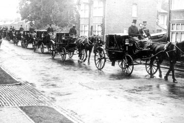 Leamington Spa.  Funeral of  W.W. Donald