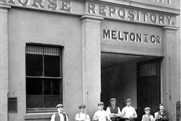 Leamington Spa.  Bedford Street Horse Repository