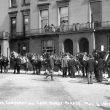 Leamington Spa.  Hamilton Terrace, cart horse parade