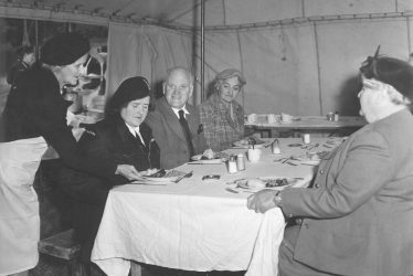 Avon Dassett.  Emergency feeding exercise