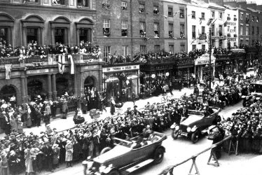 Leamington Spa.  Prince of Wales visit