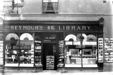 Leamington Spa.  Regent Street, Seymour's Library, no 66