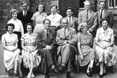 Leamington Spa.  Shrubland Street School staff