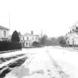 Leamington Spa.  Willes Road in the snow