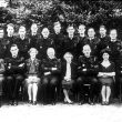 Cubbington.  Assembled group of people