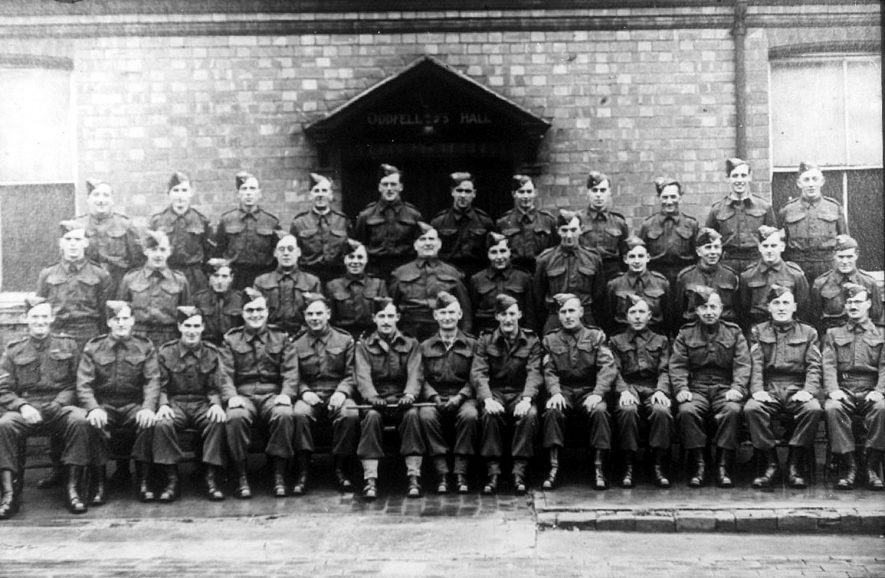 Cubbington Home Guard.  1940s |  IMAGE LOCATION: (Warwickshire County Record Office)