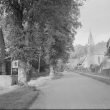 Avon Dassett.  Red Lion pub and church