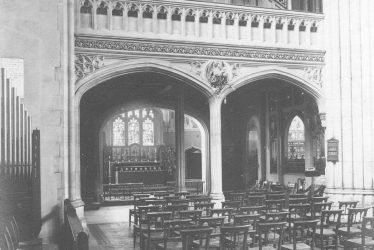 Leamington Spa.  All Saint's Church, interior