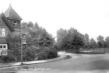Leamington Spa.  New Avenue Road and Victoria Park