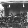 Leamington Spa.  Jephson Gardens, bandstand