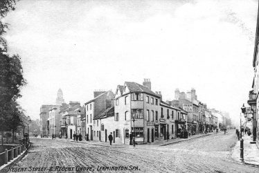 Leamington Spa.  Regent Street and Regent Grove