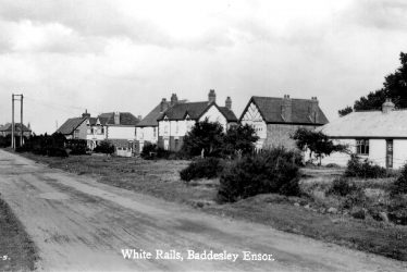 Baddesley Ensor.  White Rails