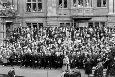 Leamington Spa.  Visit by a V.I.P., probably Prince of Wales