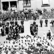 Leamington Spa.  Parade, unveiling war memorial
