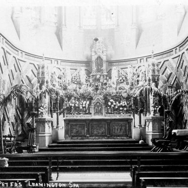 Leamington Spa.  St Peter's Church High Altar