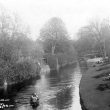 Leamington Spa.  York Walk, River Leam