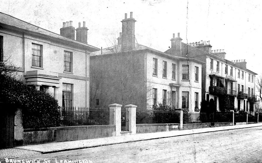 Brunswick Street, Leamington Spa.  1910s |  IMAGE LOCATION: (Warwickshire County Record Office)
