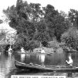 Leamington Spa.  Jephson Gardens, boating lake