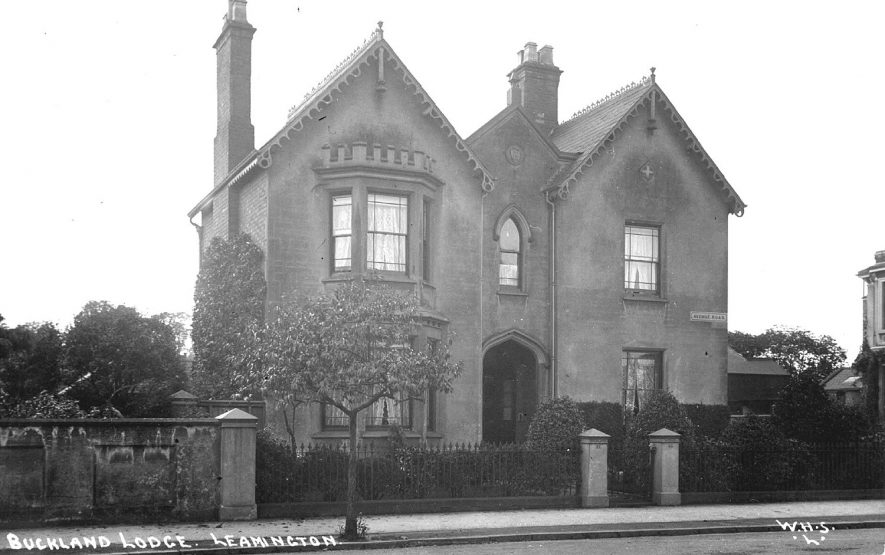 Buckland House, Avenue Road, Leamington Spa.  1900s |  IMAGE LOCATION: (Warwickshire County Record Office)