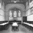 Leamington Spa.  College dining hall