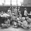 Bishops Itchington.  Infant schoolchildren at play