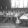 Bishops Itchington.  Infants class schoolchildren