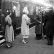 Leamington Spa.  Visit by King George VI and Queen Elizabeth