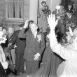 Leamington Spa.  Sir Anthony and Lady Eden visiting