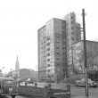Leamington Spa.  Brunswick Street, flats