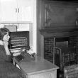 Leamington Spa.  Castel Froma, receptionist