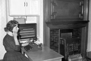 Leamington Spa.  Castel Froma, receptionist