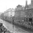 Leamington Spa.  Civil defence "Stand-down" Parade