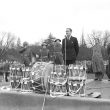 Leamington Spa.  Anthony Eden at Civil Defence parade